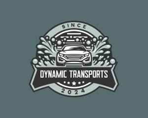 Car Wash Transport  logo design