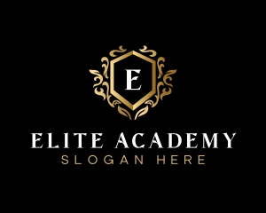 High End Elegant Crest logo