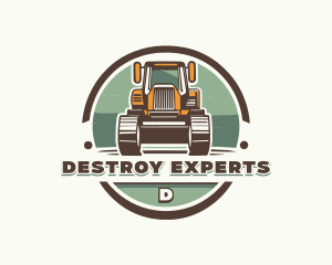 Construction Demolition Machinery logo design