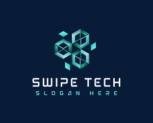 Cube Cyber Tech logo design