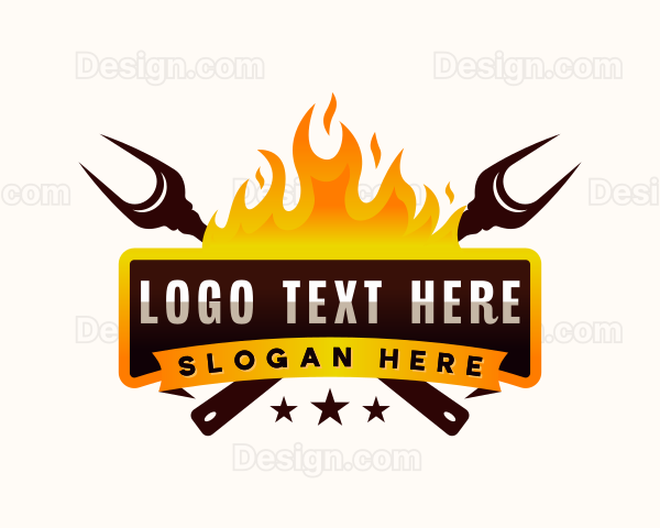 Grill Flame BBQ Logo