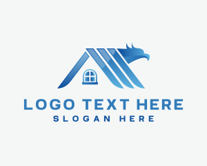 Company - Eagle House Roof logo design