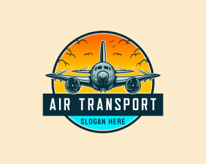 Airplane Aviation Travel logo design