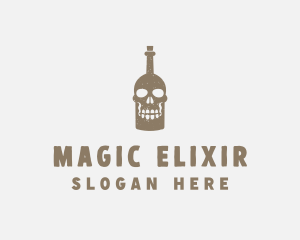 Skull Bottle Bar logo