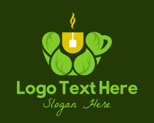 Organic Green Tea  logo