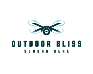 Outdoor Photography Drone logo design