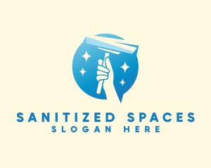 Sparkling Squeegee Cleaning Sanitation  logo