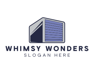 Storage Unit Warehouse Logo