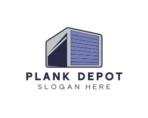 Storage Unit Warehouse logo design