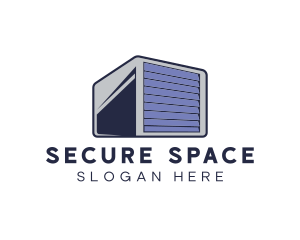 Storage Unit Warehouse logo design