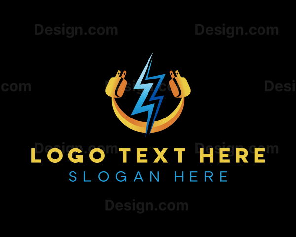 Lightning Plug Energy Logo