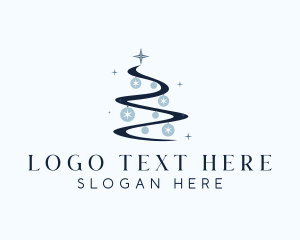 Christmas Tree Swirl logo