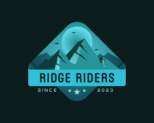 Mountain Outdoor Camping logo design