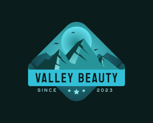 Mountain Outdoor Camping logo design