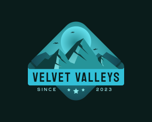 Mountain Outdoor Camping logo design