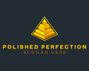 3D Pyramid Luxury logo