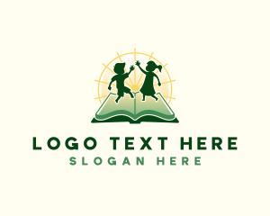 Children Book Learning logo