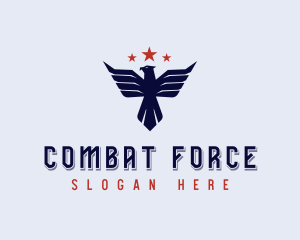 Military Air Force Eagle logo design