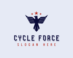 Military Air Force Eagle logo design