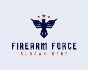 Military Air Force Eagle logo design