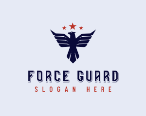 Military Air Force Eagle logo design