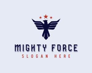 Military Air Force Eagle logo design