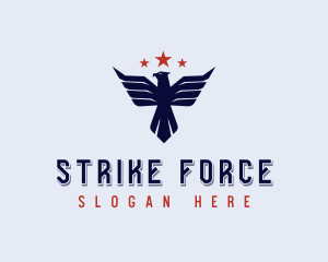 Military Air Force Eagle logo design