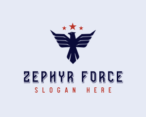 Military Air Force Eagle logo design