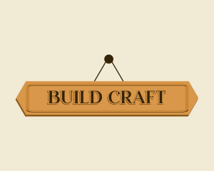 Hanging Wood Crafts logo design