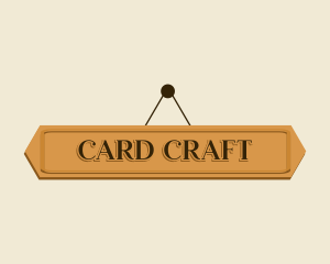 Hanging Wood Crafts logo design