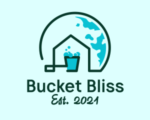 Globe House Bucket logo