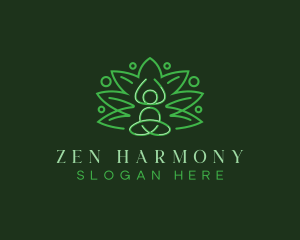 Lotus Spa Zen logo design