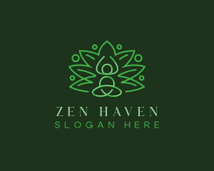 Lotus Spa Zen logo design