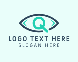 Eye Care Letter Q logo