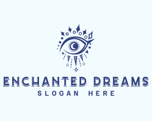 Mystical Hypnosis Eye logo design