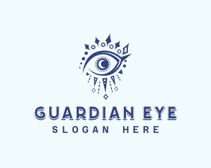 Mystical Hypnosis Eye logo design