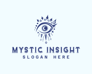 Mystical Hypnosis Eye logo design