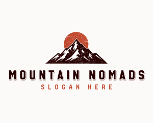 Outdoor Peak Mountain Adventure logo design