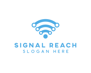 Internet Wifi Network logo design