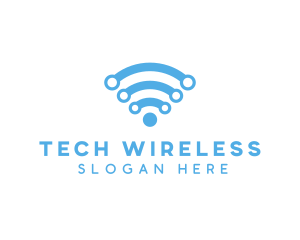 Internet Wifi Network logo design