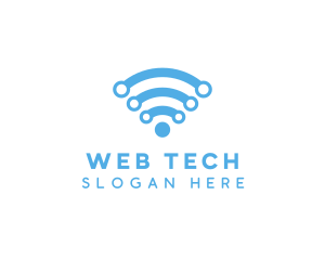 Internet Wifi Network logo design