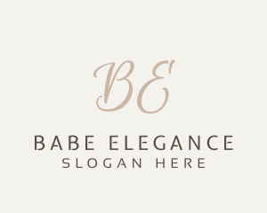 Elegant Letter Boutique  logo design