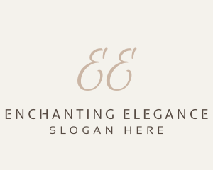 Elegant Letter Boutique  logo design