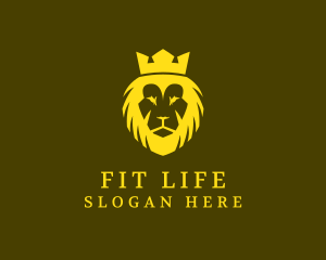 Lion Crown Kingdom Logo