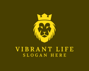 Lion Crown Kingdom Logo
