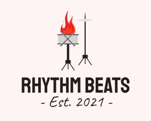 Musical Fire Drums  logo