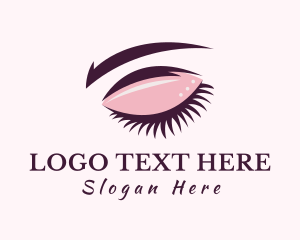 Beauty Eyelash Woman logo