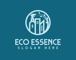 Eco Clean Building logo design