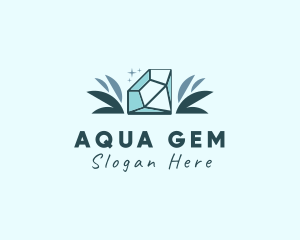 Diamond Crystal Gem logo design