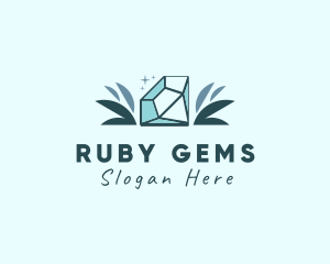 Diamond Crystal Gem logo design